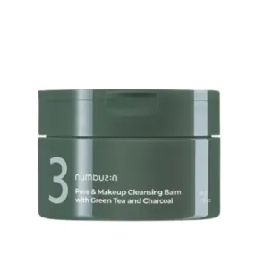 NUMBUZIN No.3 Pore & Makeup Cleansing Balm with Green Tea and Charcoal