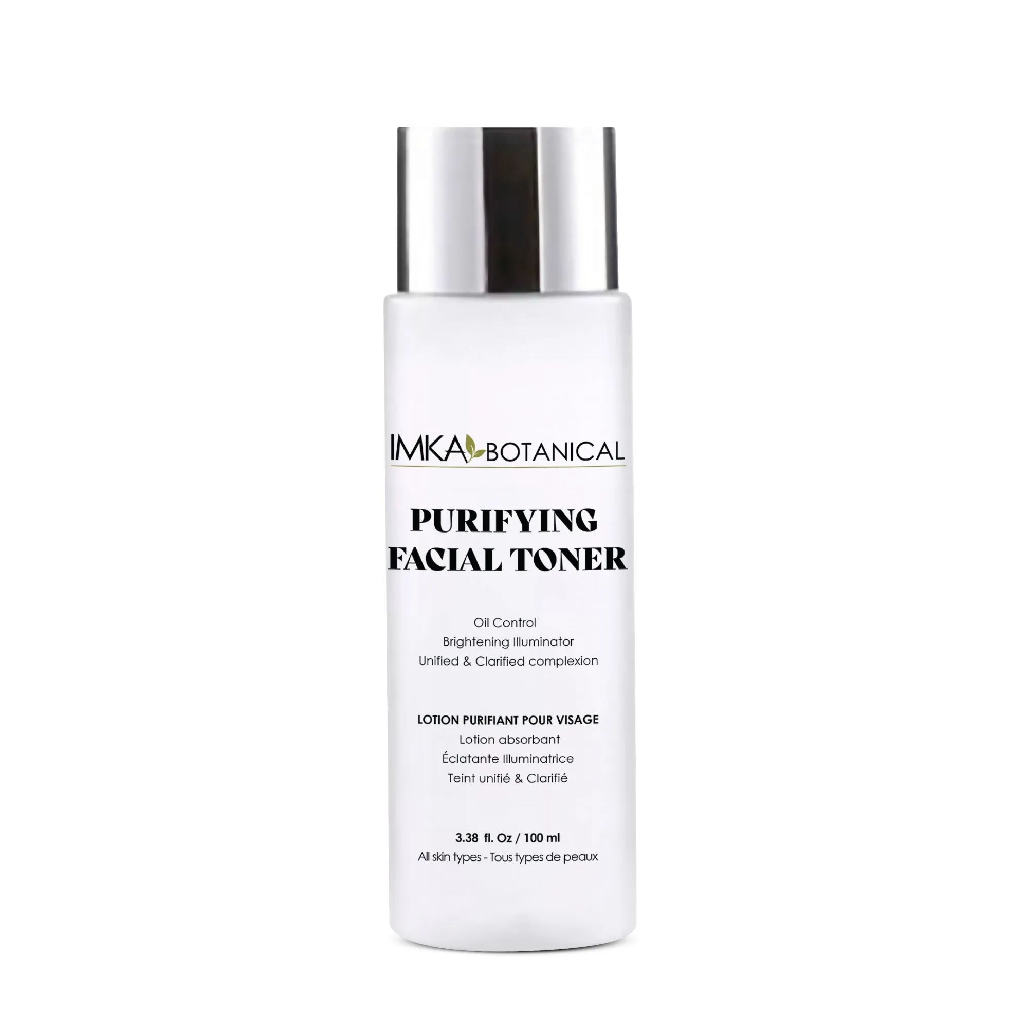 PURIFYING & CLEANSING TONER - Purifies. Refines pores. Balances skin.