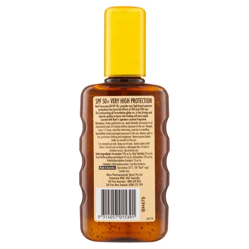 REEF Sunscreen Oil Spray SPF50 220ml
