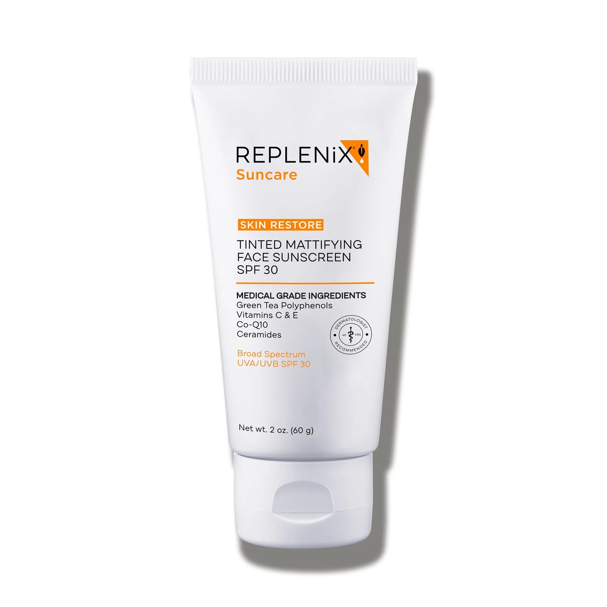 Replenix Tinted Mattifying Face Sunscreen SPF 30