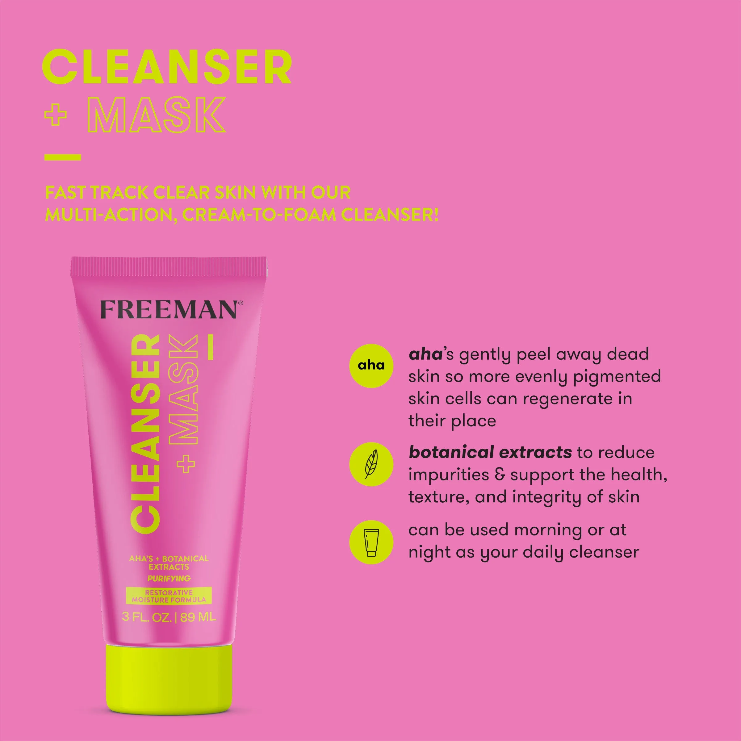 Restorative Facial Cleanser   Mask
