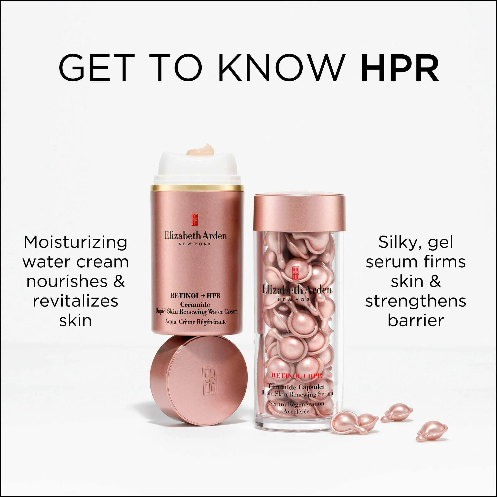 Retinol   HPR Ceramide Capsules Rapid Skin Renewing Serum Set - 180 Pieces