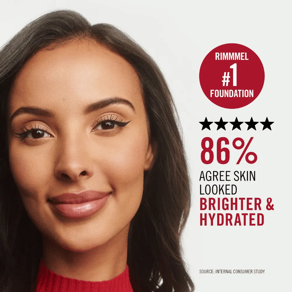 Rimmel London Lasting Finish 35 Hour Foundation - 100: Ivory