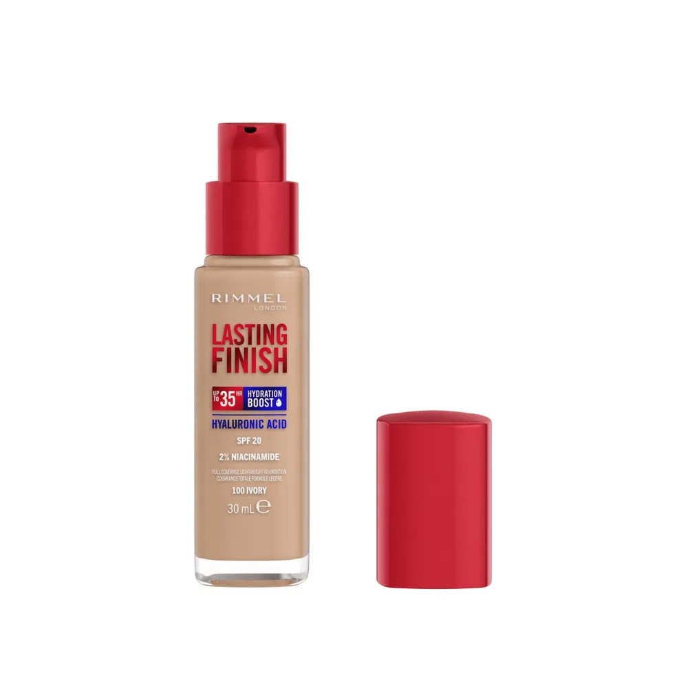 Rimmel London Lasting Finish 35 Hour Foundation - 100: Ivory