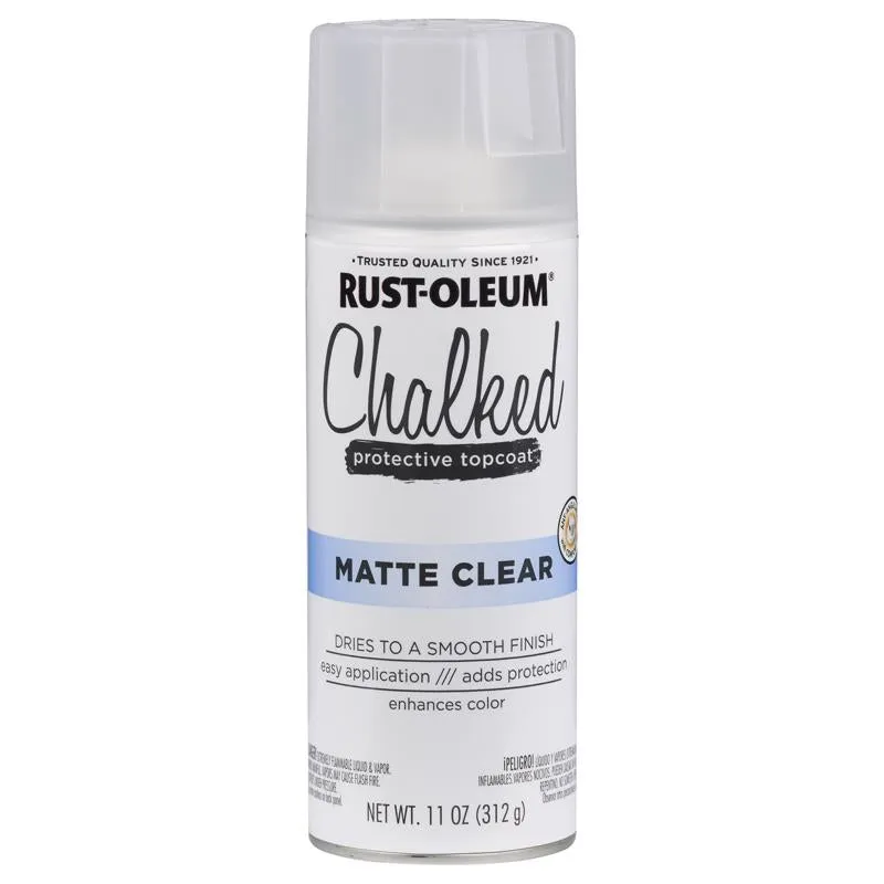 Rust-Oleum Chalked Matte Clear Spray Paint 12 oz