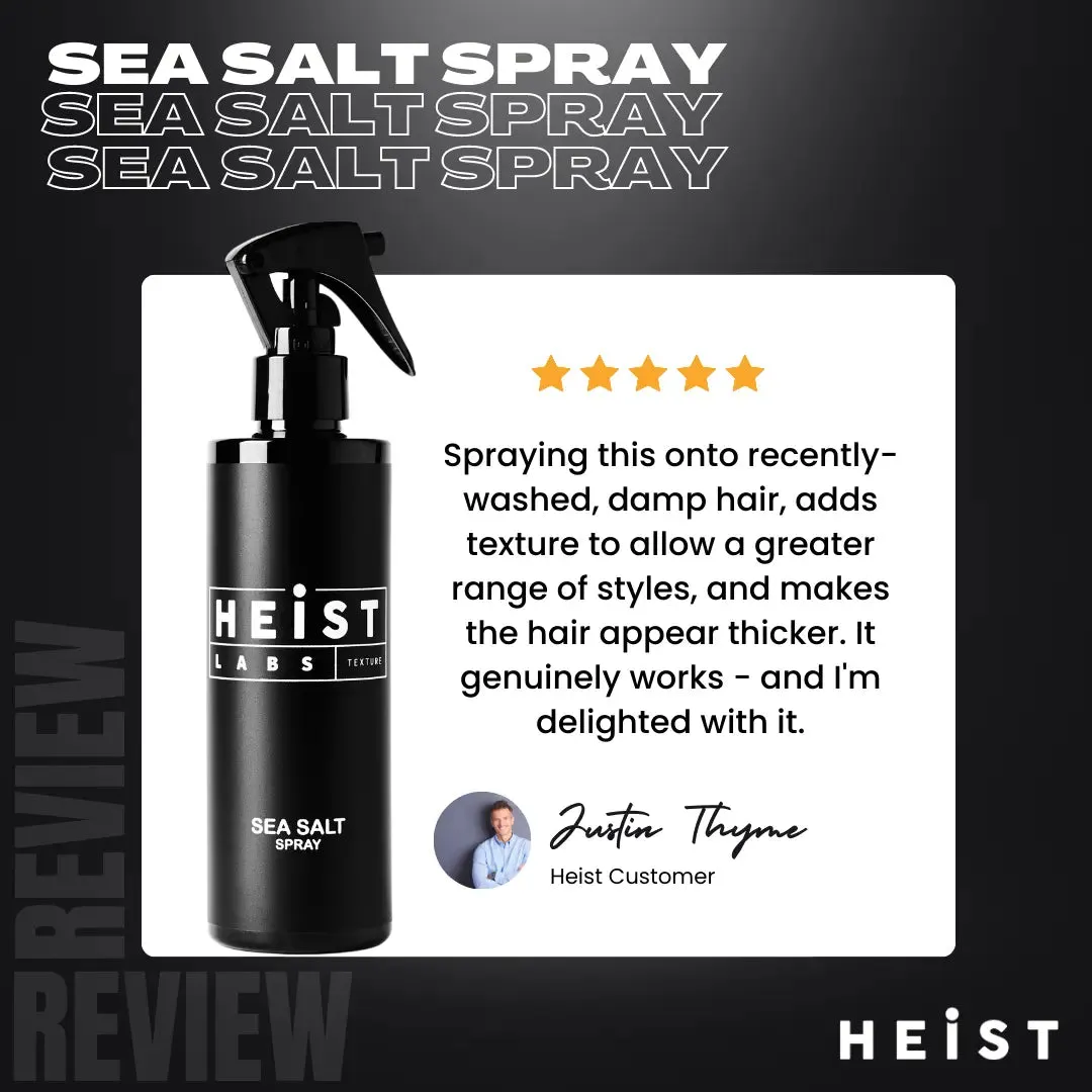 Sea Salt Spray by Heist Labs - Texture & Grip Styling Spray (500ml)