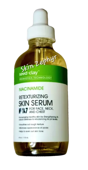 Seed and Clay Niacinamide Retexturizing Skin Serum no. 147