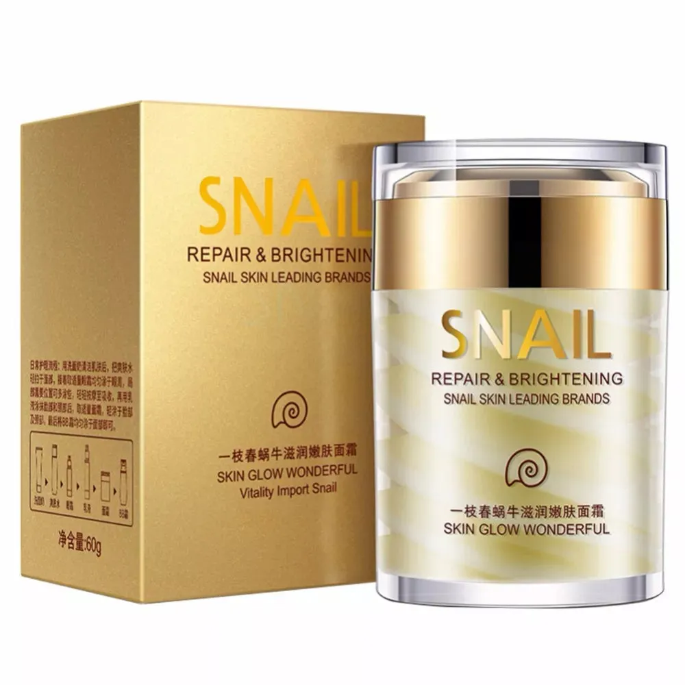 Snail Collagen Face Cream: Age Less, Natural Moisturizing, Anti-Wrinkle, Anti Aging, Whitening, Lifting, Hydrating, Nourishing Beauty Skin Care.