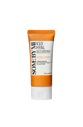 SOME BY MI V10 Hyal Air Fit Sunscreen - 1.69Oz, 50ml