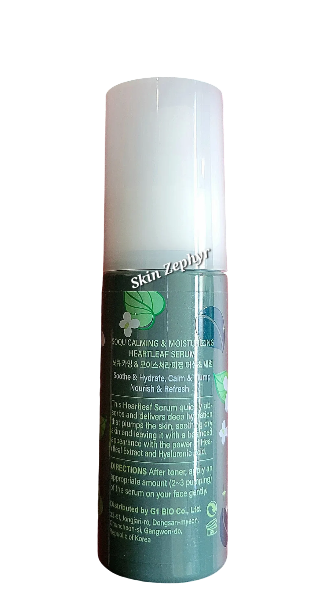Soqu Calming and Moisturizing Heartleaf Serum