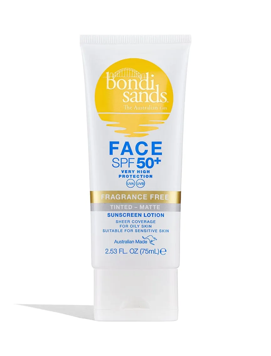 SPF 50  Fragrance Free Matte Tinted Face Lotion