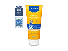 SPF 50 Mineral Sunscreen Lotion Tube