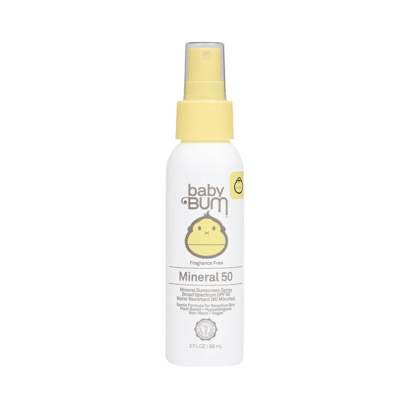 Sun Bum Baby Bum SPF 50 Mineral Spray 3oz