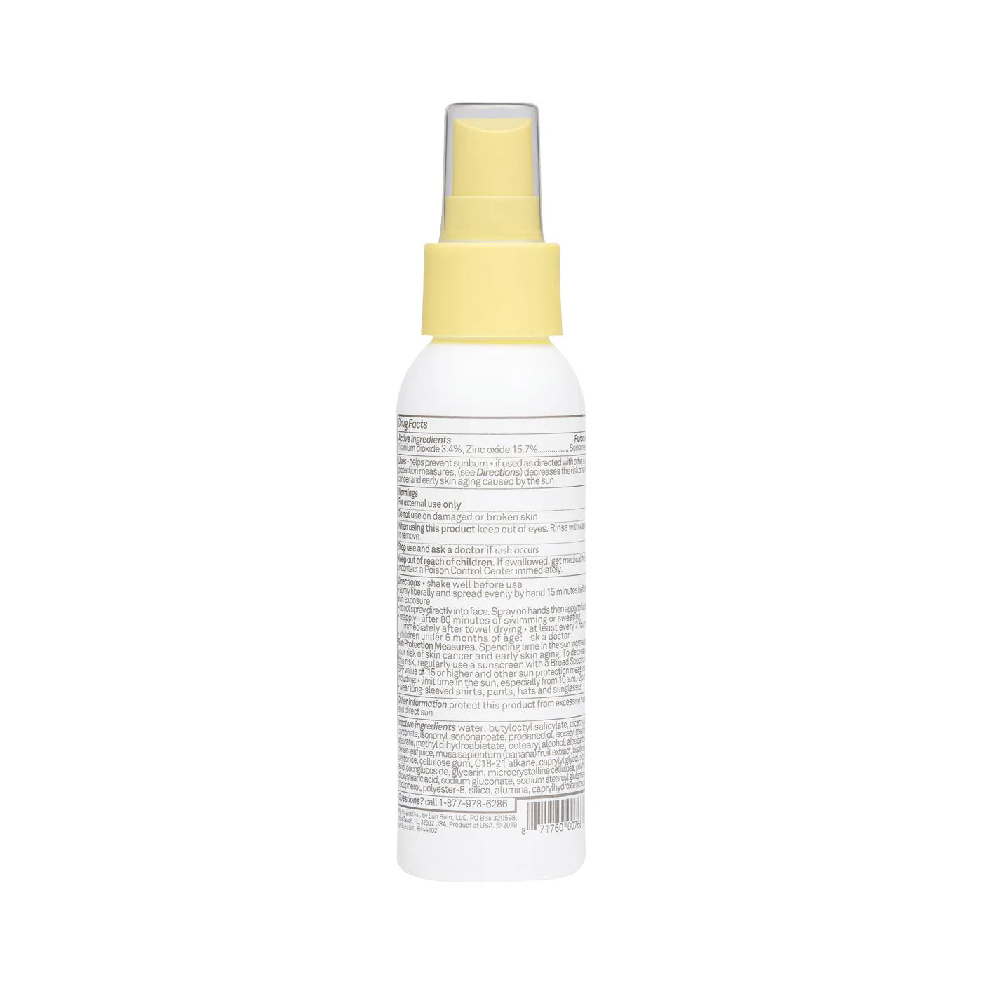 Sun Bum Baby Bum SPF 50 Mineral Spray 3oz