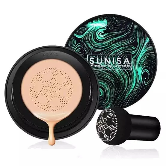 Sunisa Foundation Base Waterproof Mushroom Head Air Cushion Bb Cream Nude Liquid Foundations Cc Cream