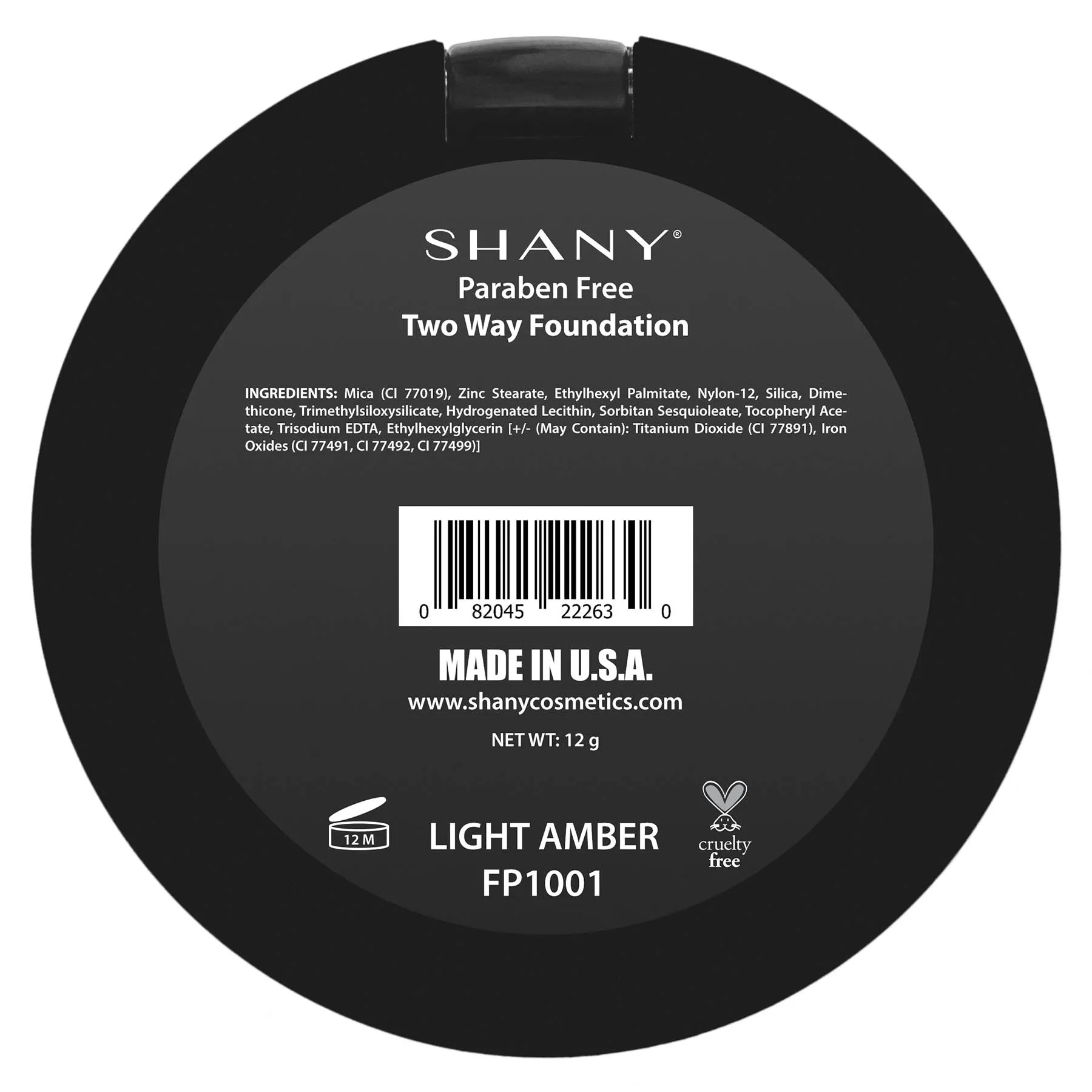 Two Way Foundation, Oil-Free, Talc Free, Wet/Dry