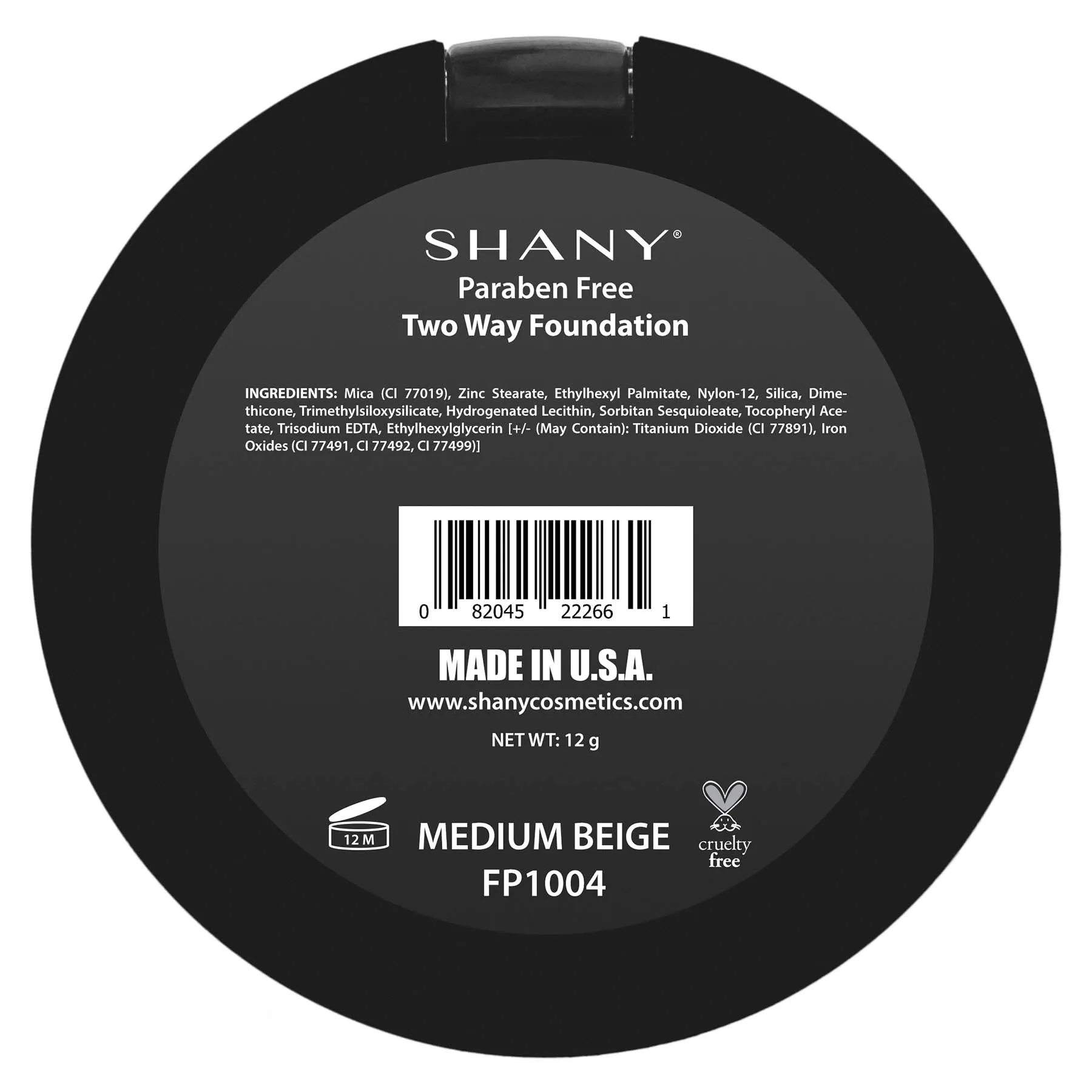 Two Way Foundation, Oil-Free, Talc Free, Wet/Dry