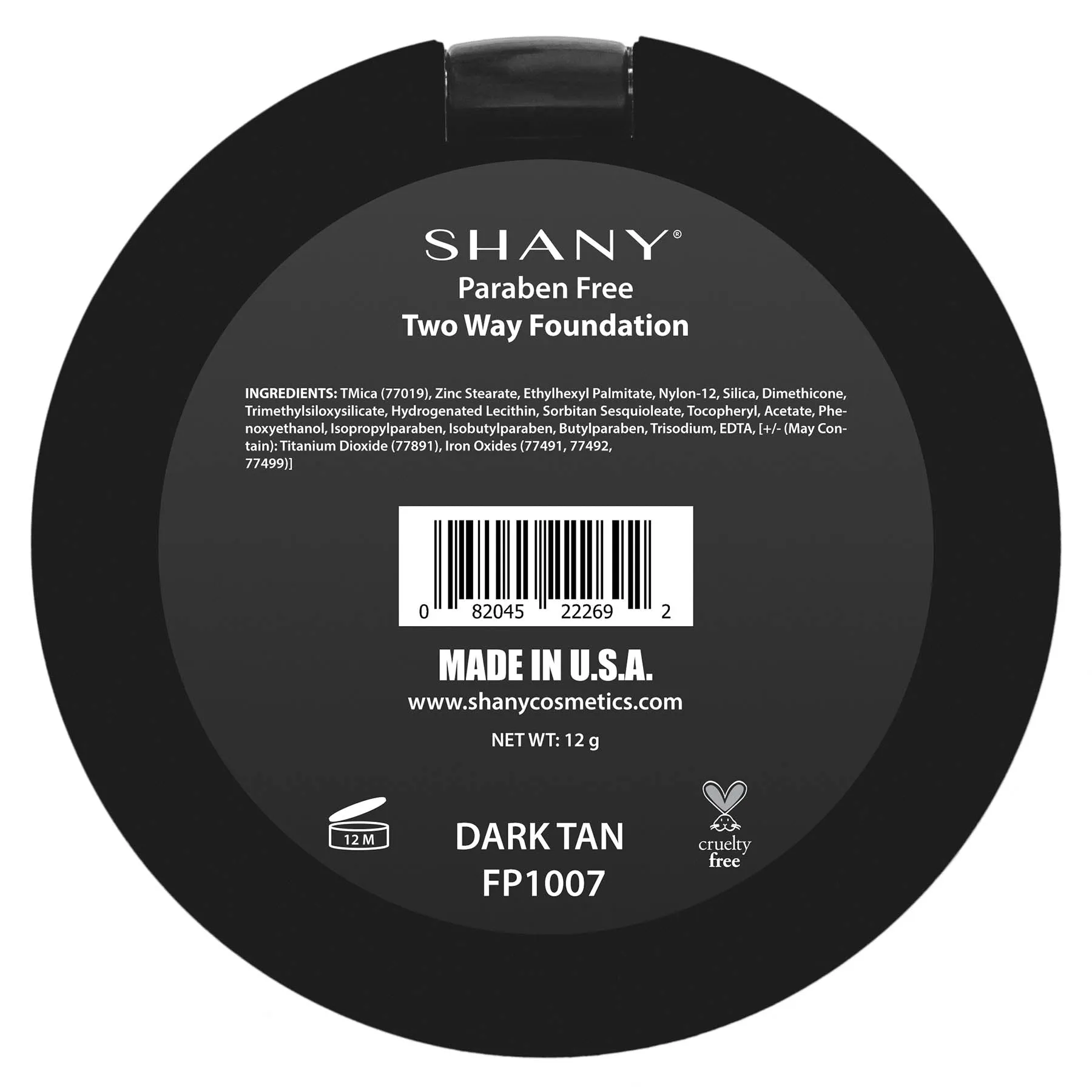 Two Way Foundation, Oil-Free, Talc Free, Wet/Dry