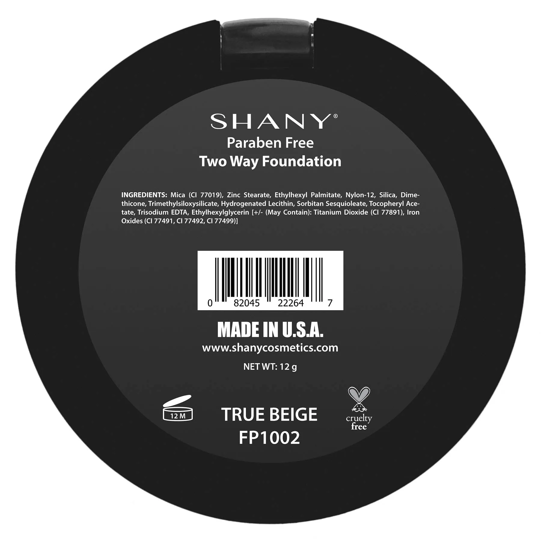 Two Way Foundation, Oil-Free, Talc Free, Wet/Dry