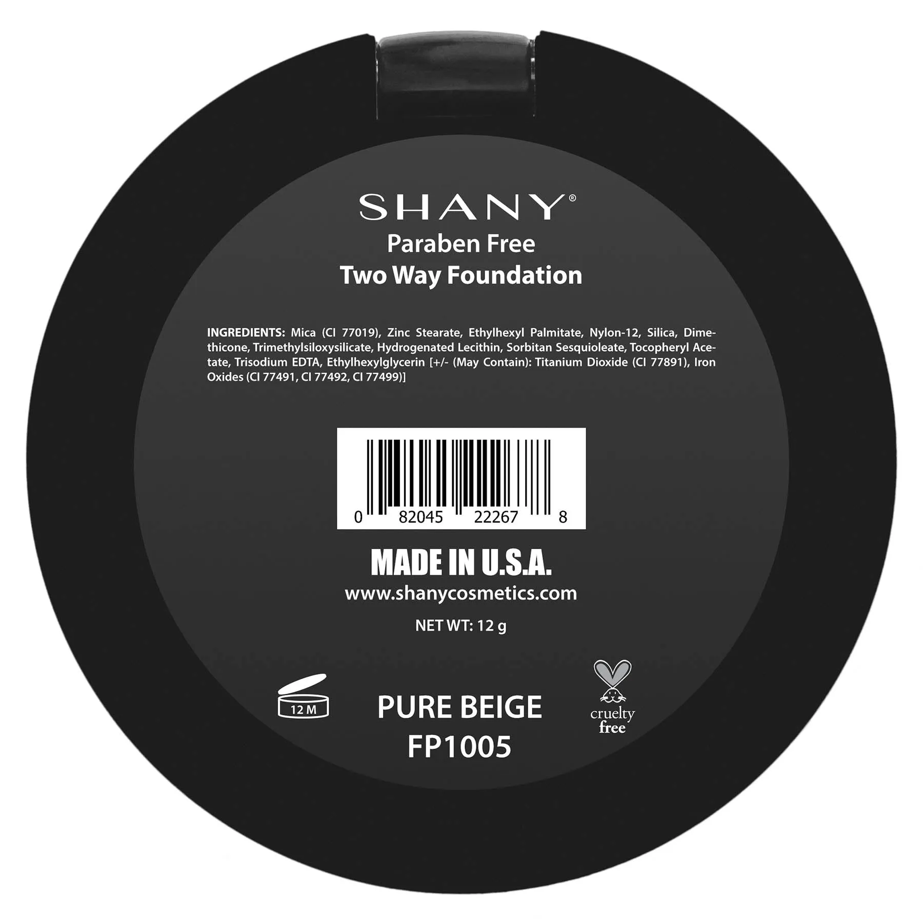 Two Way Foundation, Oil-Free, Talc Free, Wet/Dry