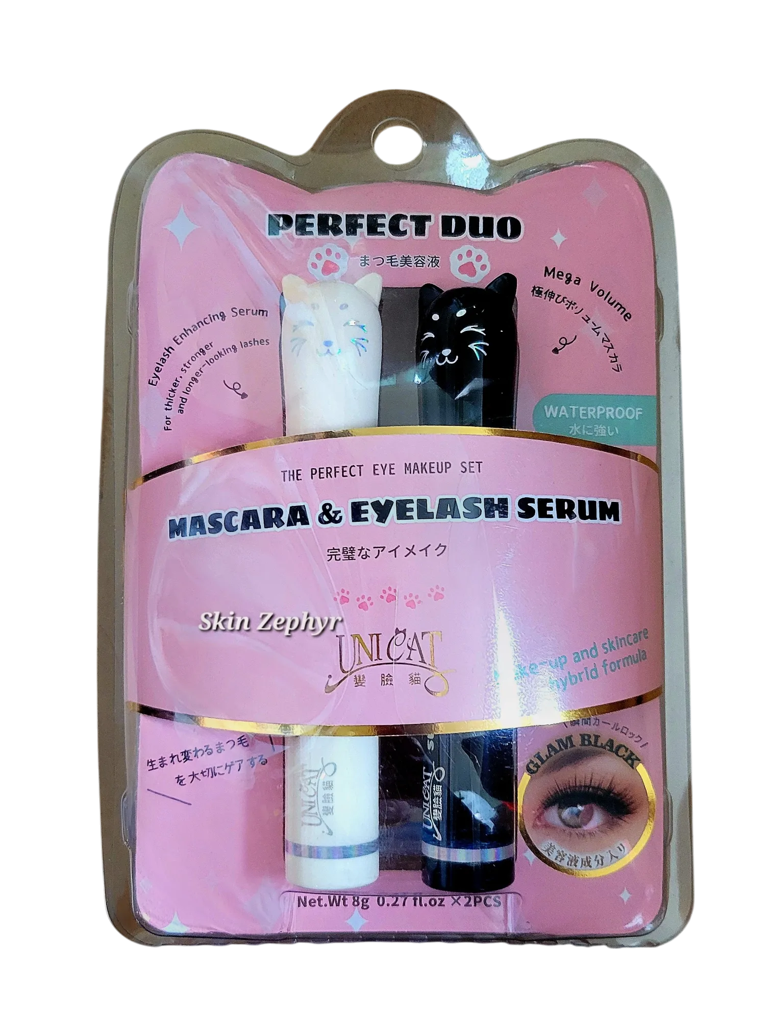 Unicat Mascara and Eyelash Serum Perfect Duo
