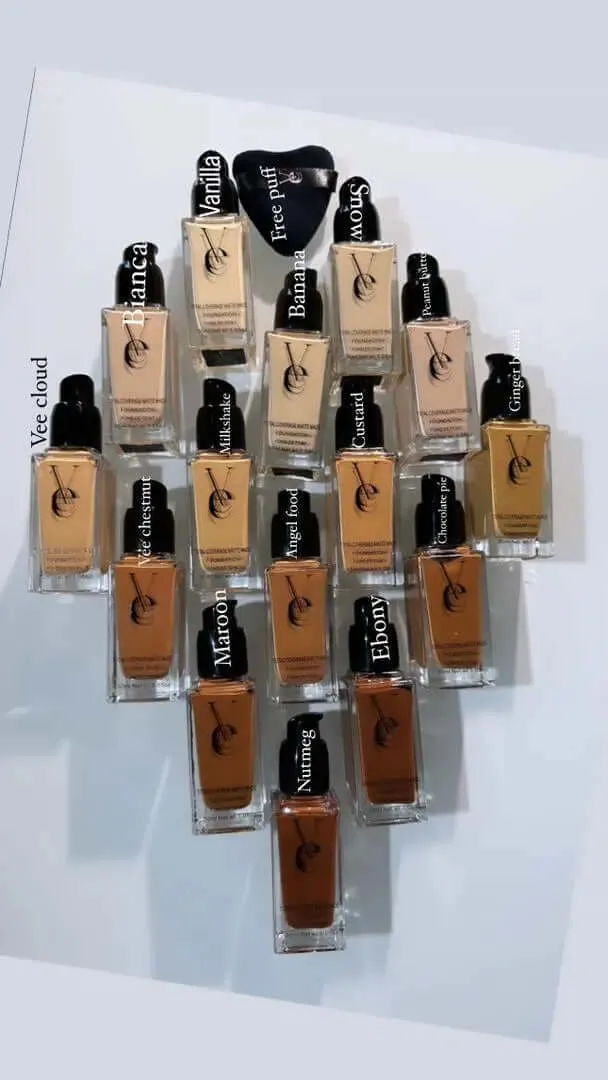Vee Beauty Total Coverage Matte Foundation