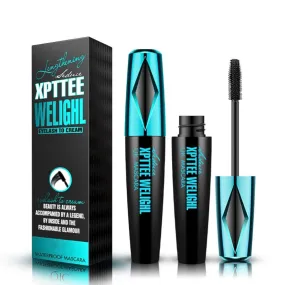 Waterproof Mascara Black, 5D Silk Fiber Mascara Black Volume and Length Waterproof