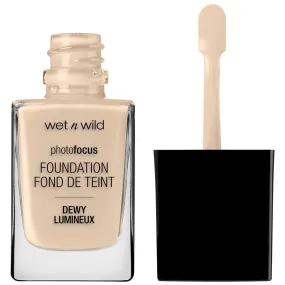 WET N WILD - Photo Focus Dewy Foundation Nude Ivory - 0.95 oz (28 ml)