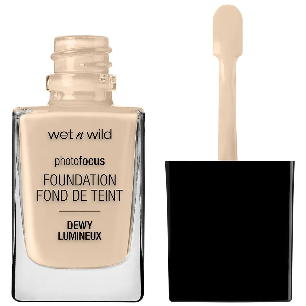 WET N WILD - Photo Focus Dewy Foundation Nude Ivory - 0.95 oz (28 ml)